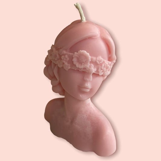 Smash The Peachtriarchy Pillar Candle